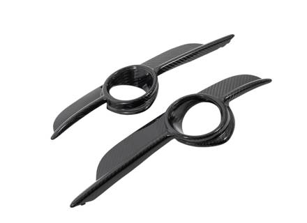 Nebelscheinwerferblenden-Set Carbon. Porsche 987.1 Cayman - 98750572100G2X, 98750572200G2X, 9875057230001C, 9875057240001C - E408